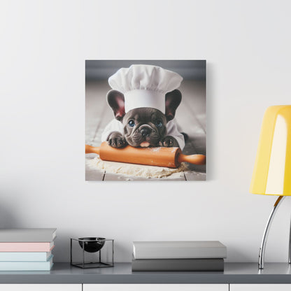 French Bulldog Kitchen Canvas