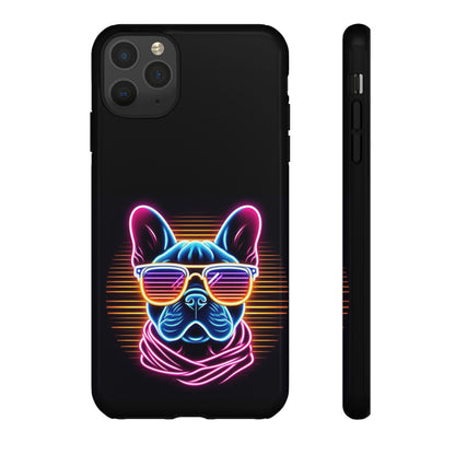 Neon French Bulldog Phone Case