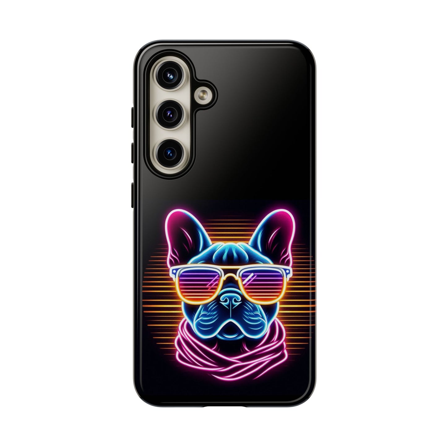 Neon French Bulldog Phone Case