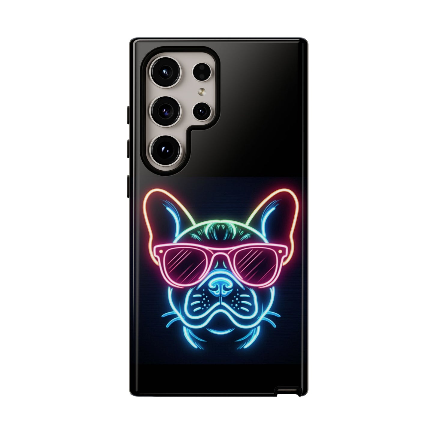 Neon French Bulldog Phone Case