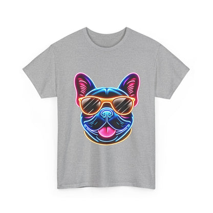 Womens neon French Bulldog T-shirt