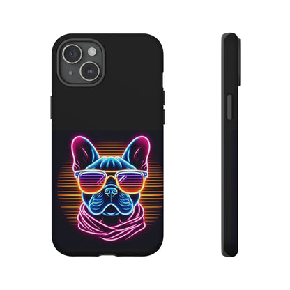 Neon French Bulldog Phone Case