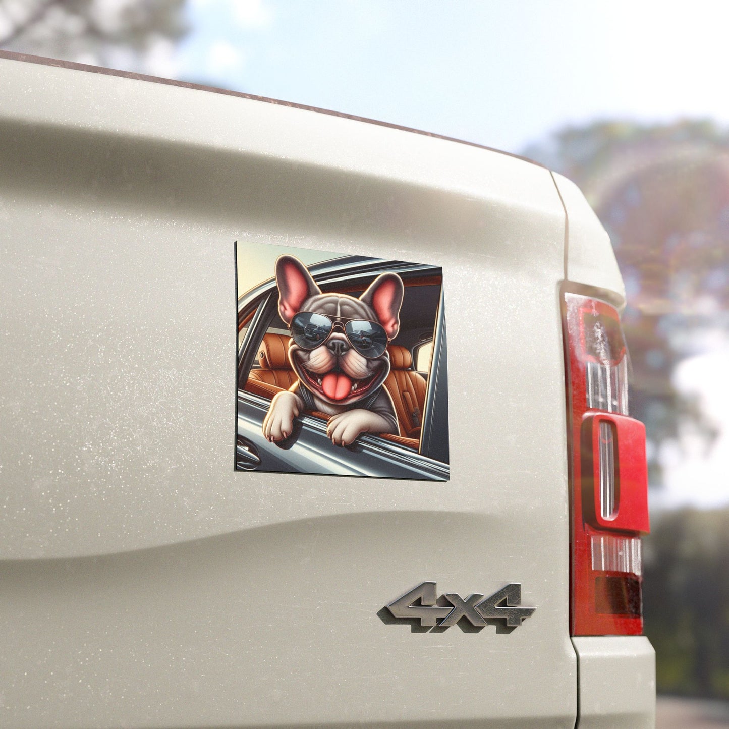 French Bulldog Car Magnet