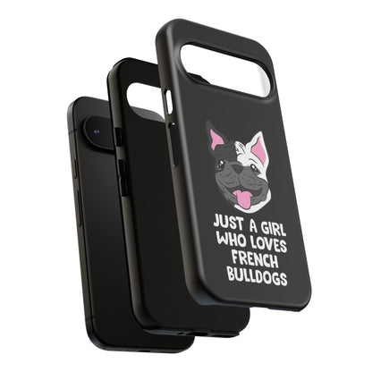 I Love My French Bulldog Phone Case