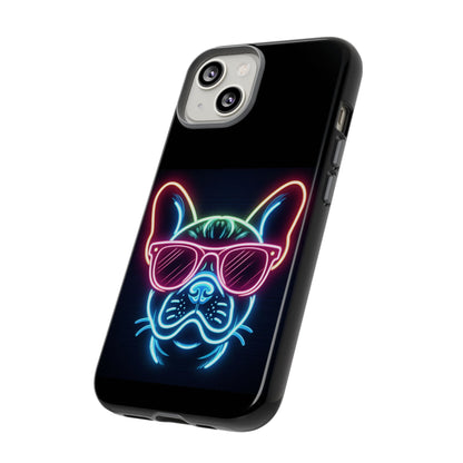 Neon French Bulldog Phone Case