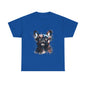 Mens Colourful French Bulldog artistic T-shirt