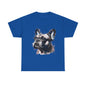 Mens colourful French Bulldog artistic T-shirt