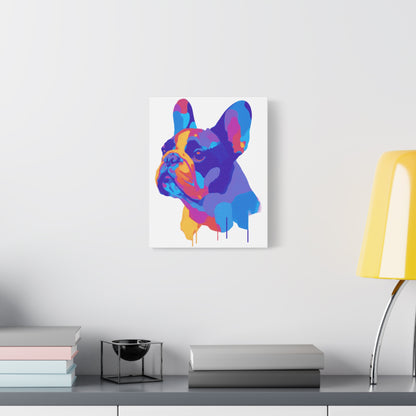 Artistic French Bulldog Canvas