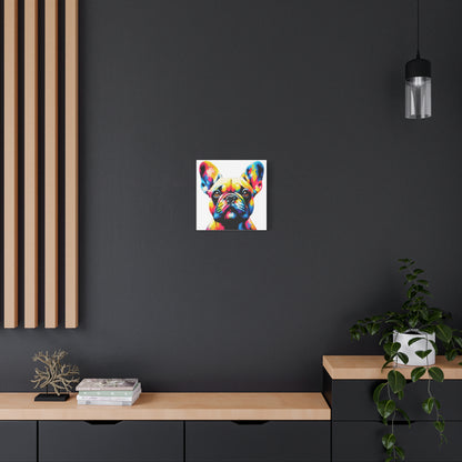 Artistic French Bulldog Canvas