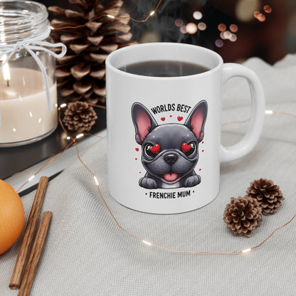 World's Best Frenchie Mum Mug