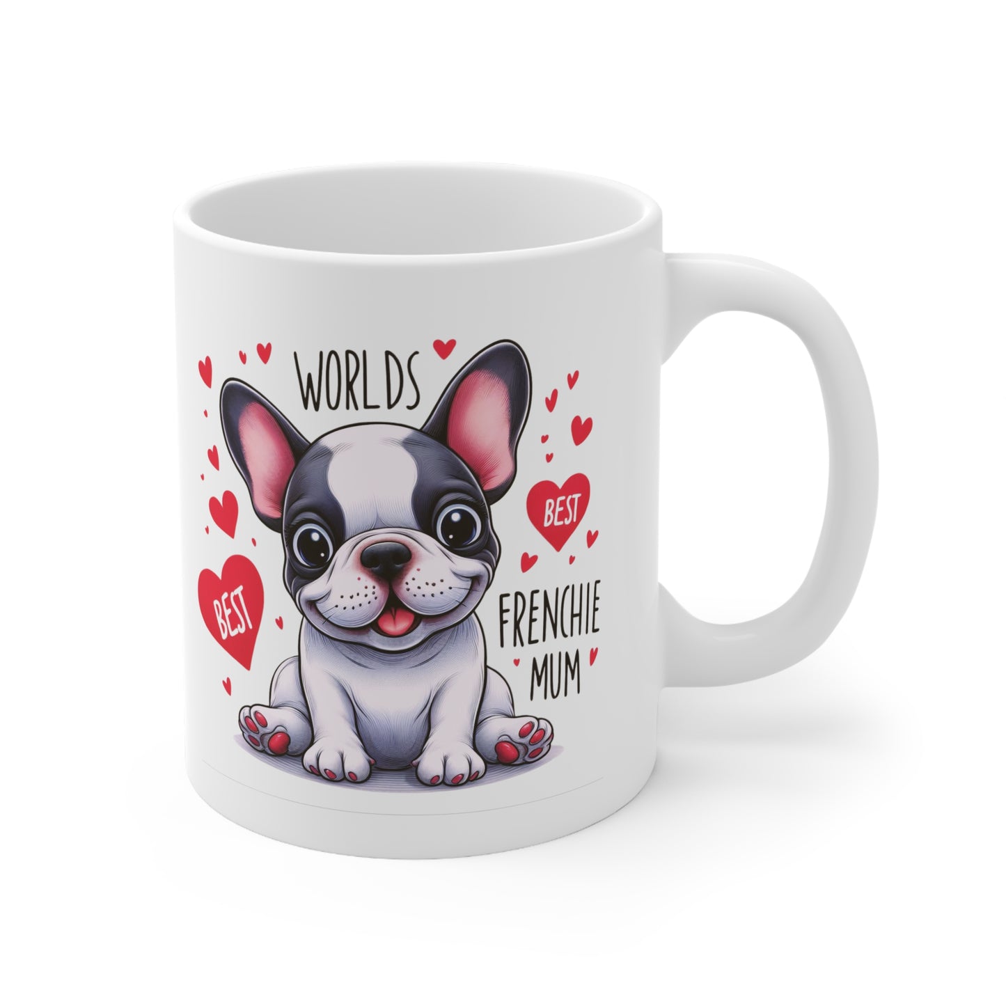 World's Best Frenchie Mum Mug