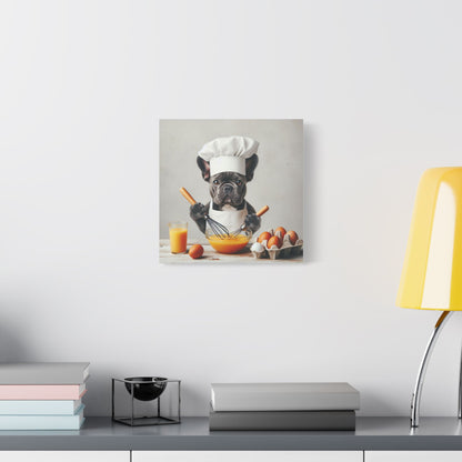 French Bulldog Kitchen Canvas