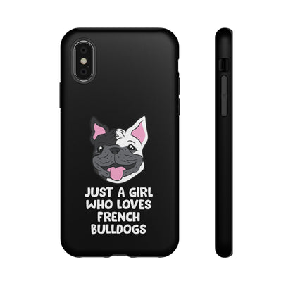 I Love My French Bulldog Phone Case