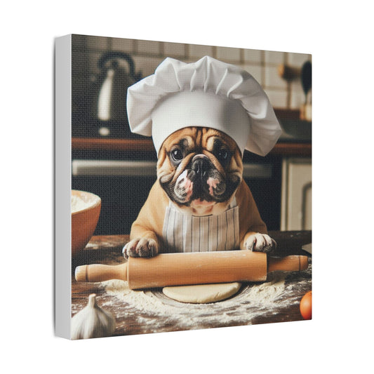 French Bulldog Kitchen Canvas