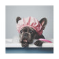 French Bulldog Bathroom Canvas