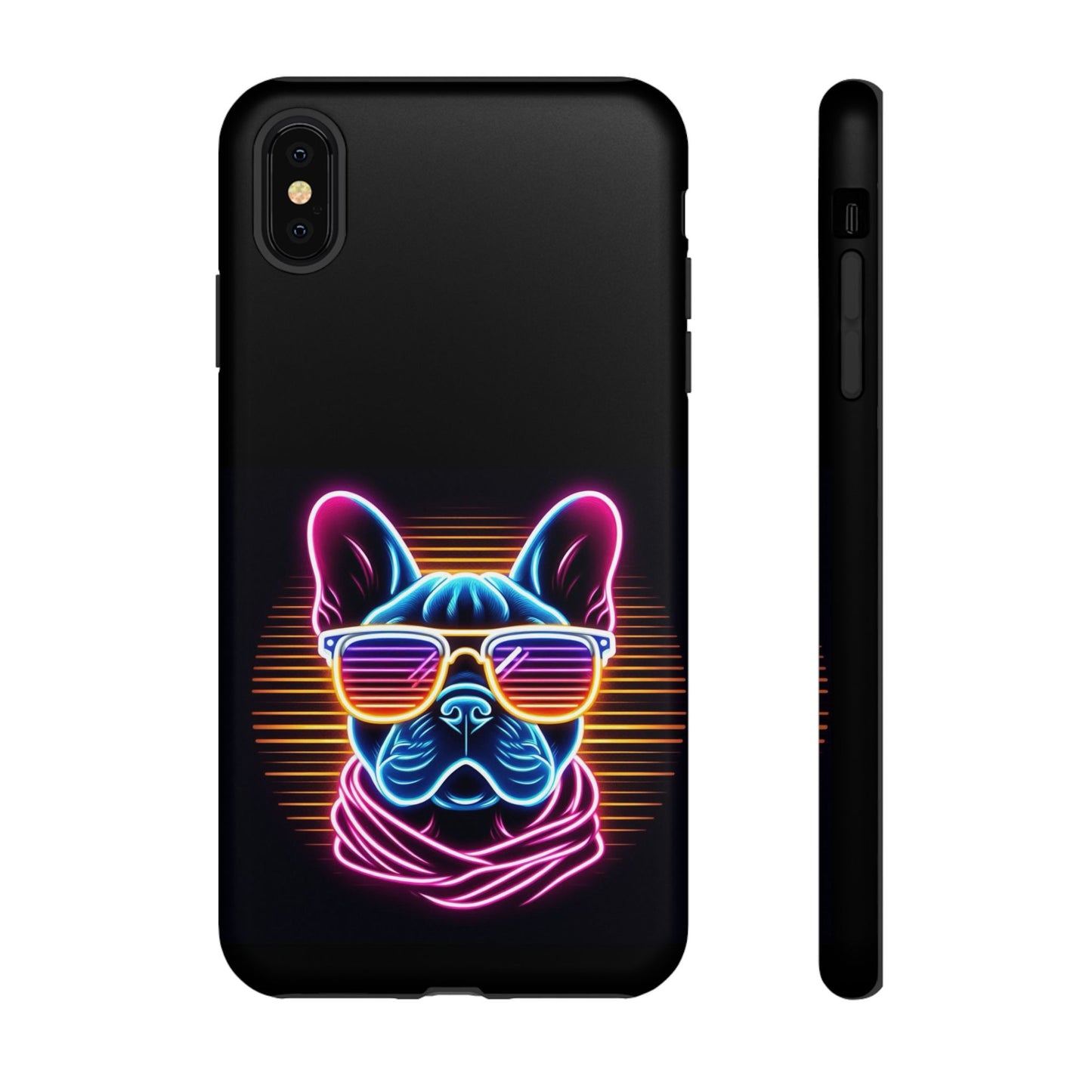 Neon French Bulldog Phone Case