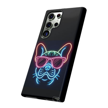 Neon French Bulldog Phone Case