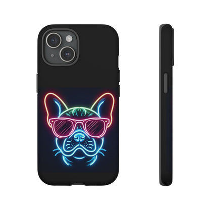 Neon French Bulldog Phone Case