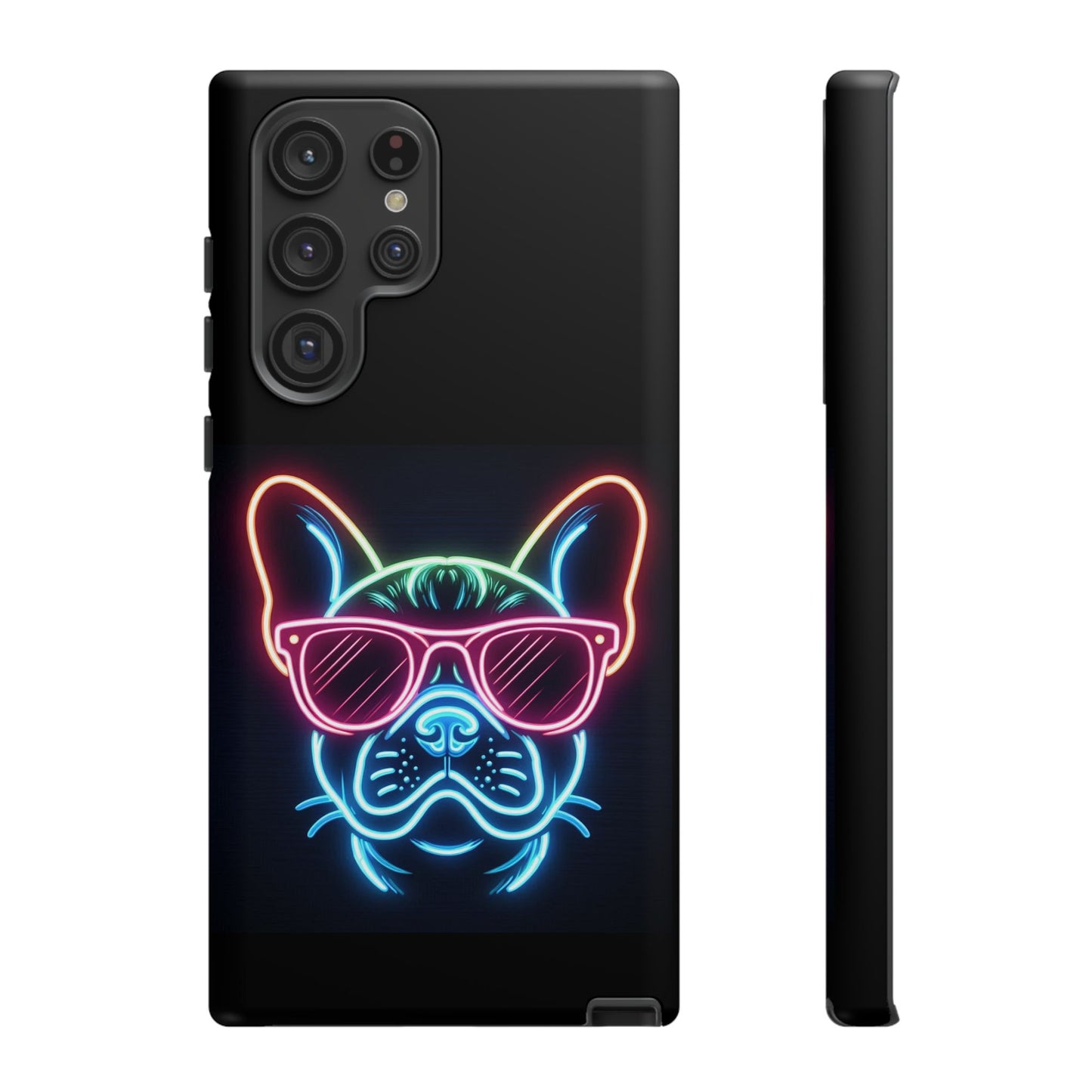 Neon French Bulldog Phone Case