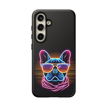 Neon French Bulldog Phone Case