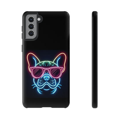 Neon French Bulldog Phone Case