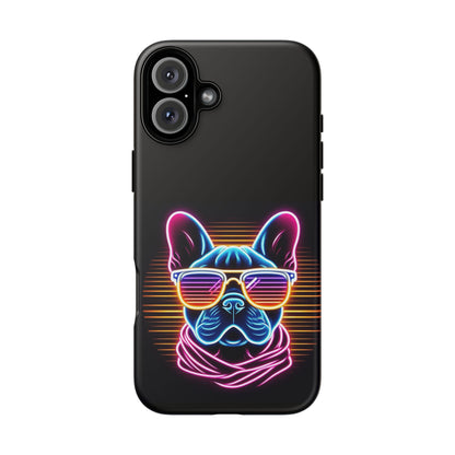 Neon French Bulldog Phone Case