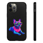 Neon French Bulldog phone case