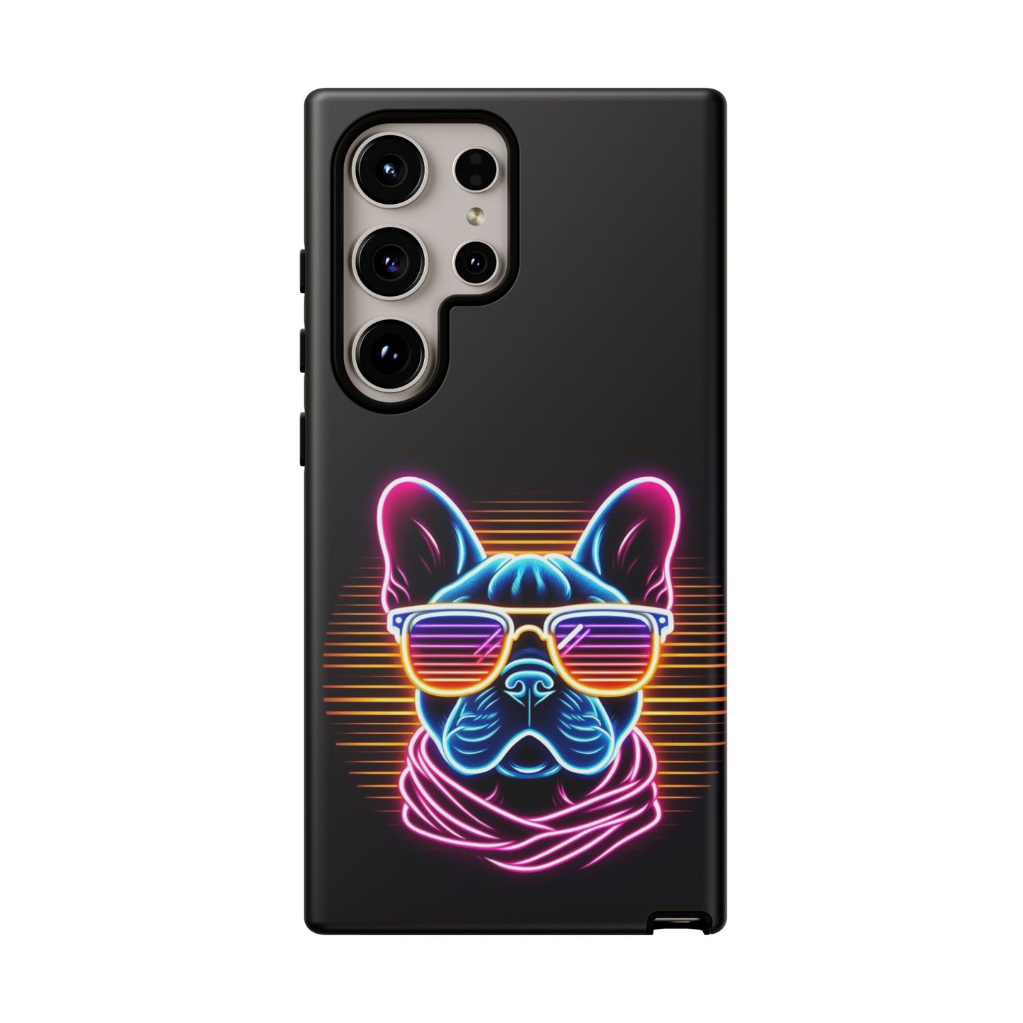 Neon French Bulldog Phone Case