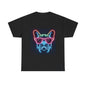 Mens neon French Bulldog T-shirt