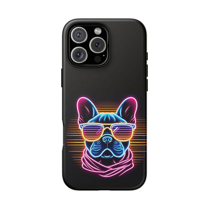 Neon French Bulldog Phone Case