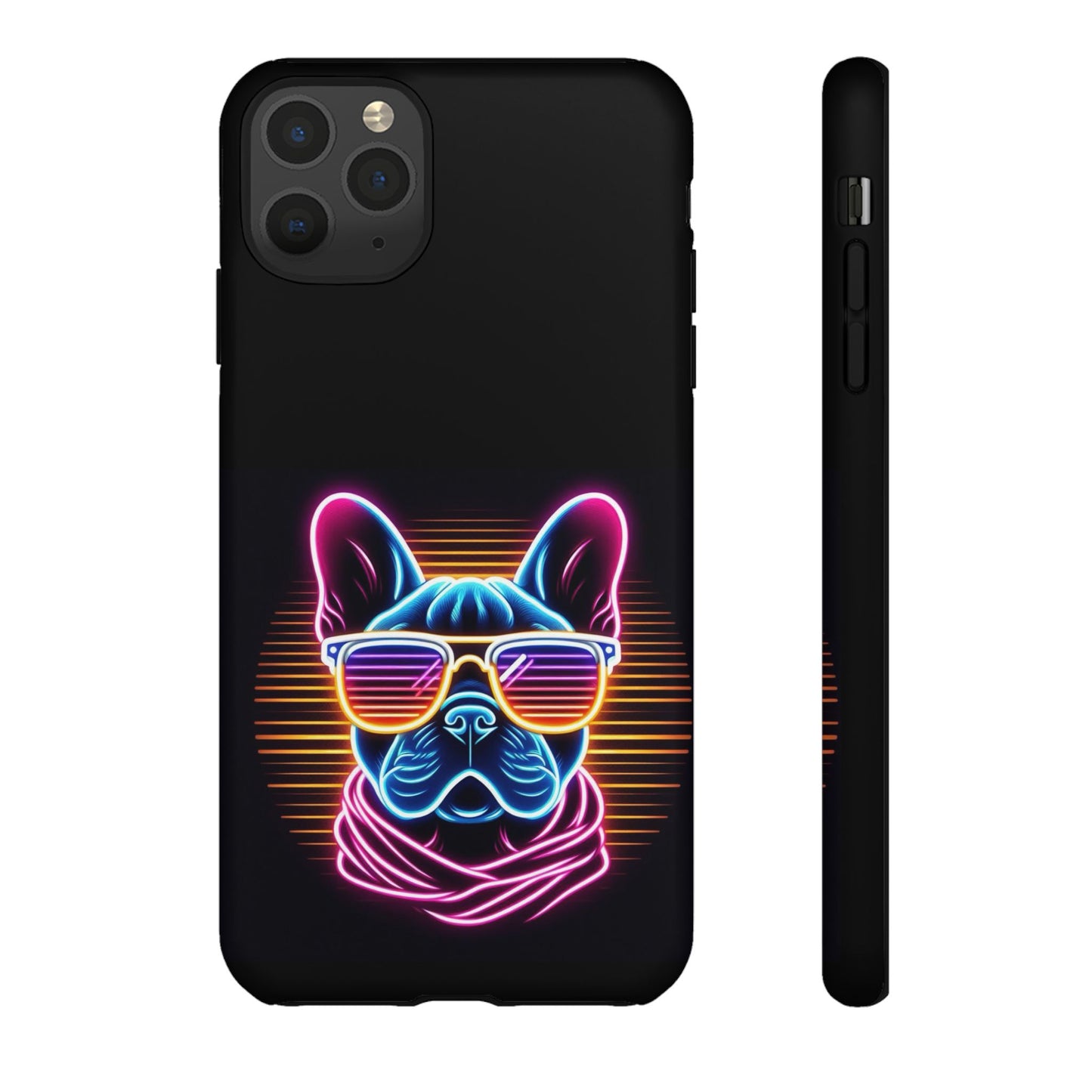 Neon French Bulldog Phone Case