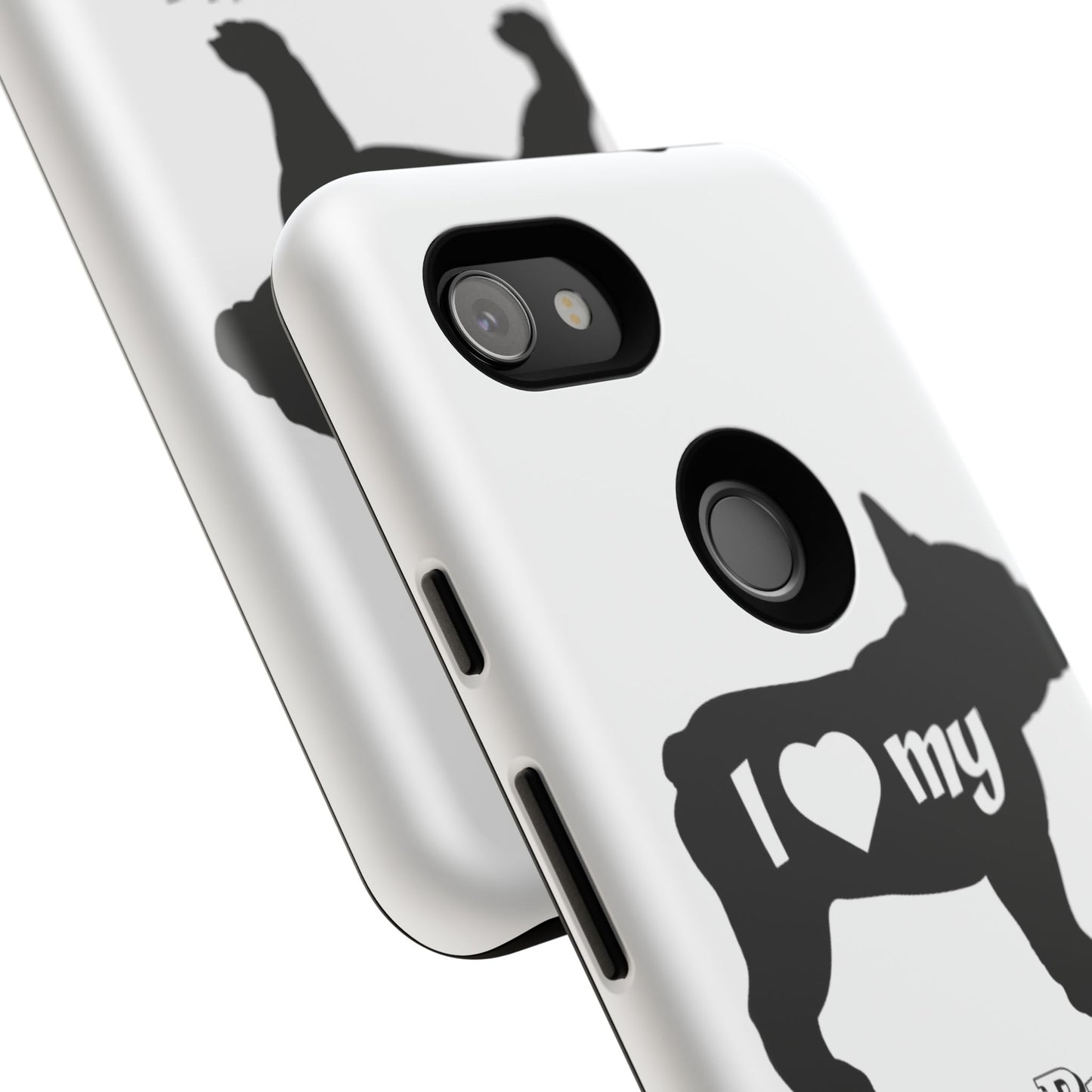 I Love My French Bulldog Phone Case