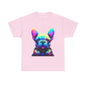 Womens neon French Bulldog T-shirt