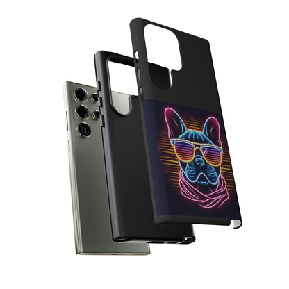 Neon French Bulldog Phone Case