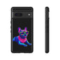 Neon French Bulldog phone case