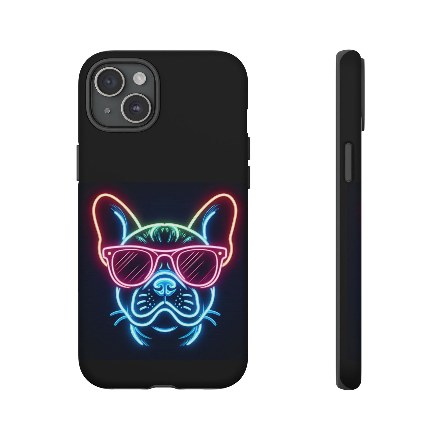 Neon French Bulldog Phone Case