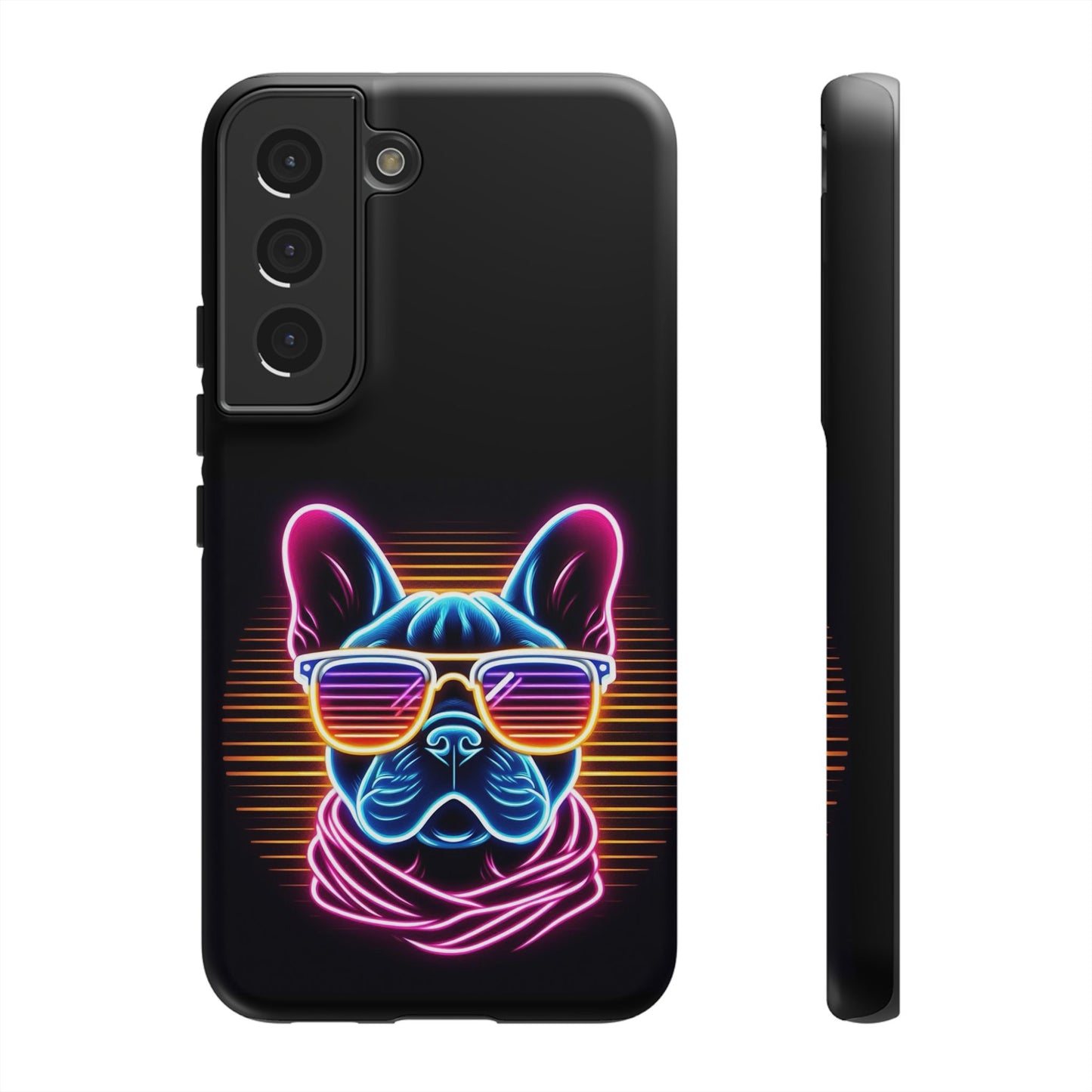 Neon French Bulldog Phone Case