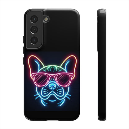 Neon French Bulldog Phone Case