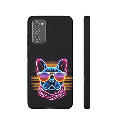 Neon French Bulldog Phone Case