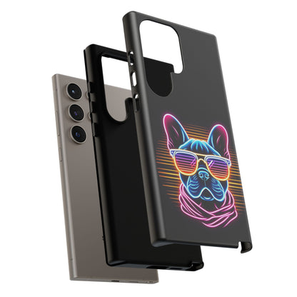 Neon French Bulldog Phone Case