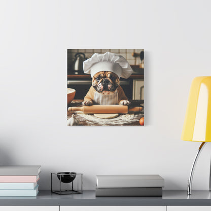 French Bulldog Kitchen Canvas