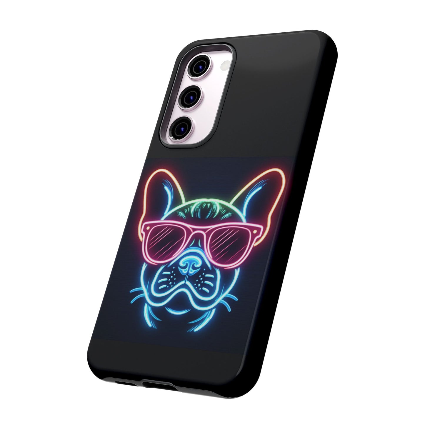 Neon French Bulldog Phone Case
