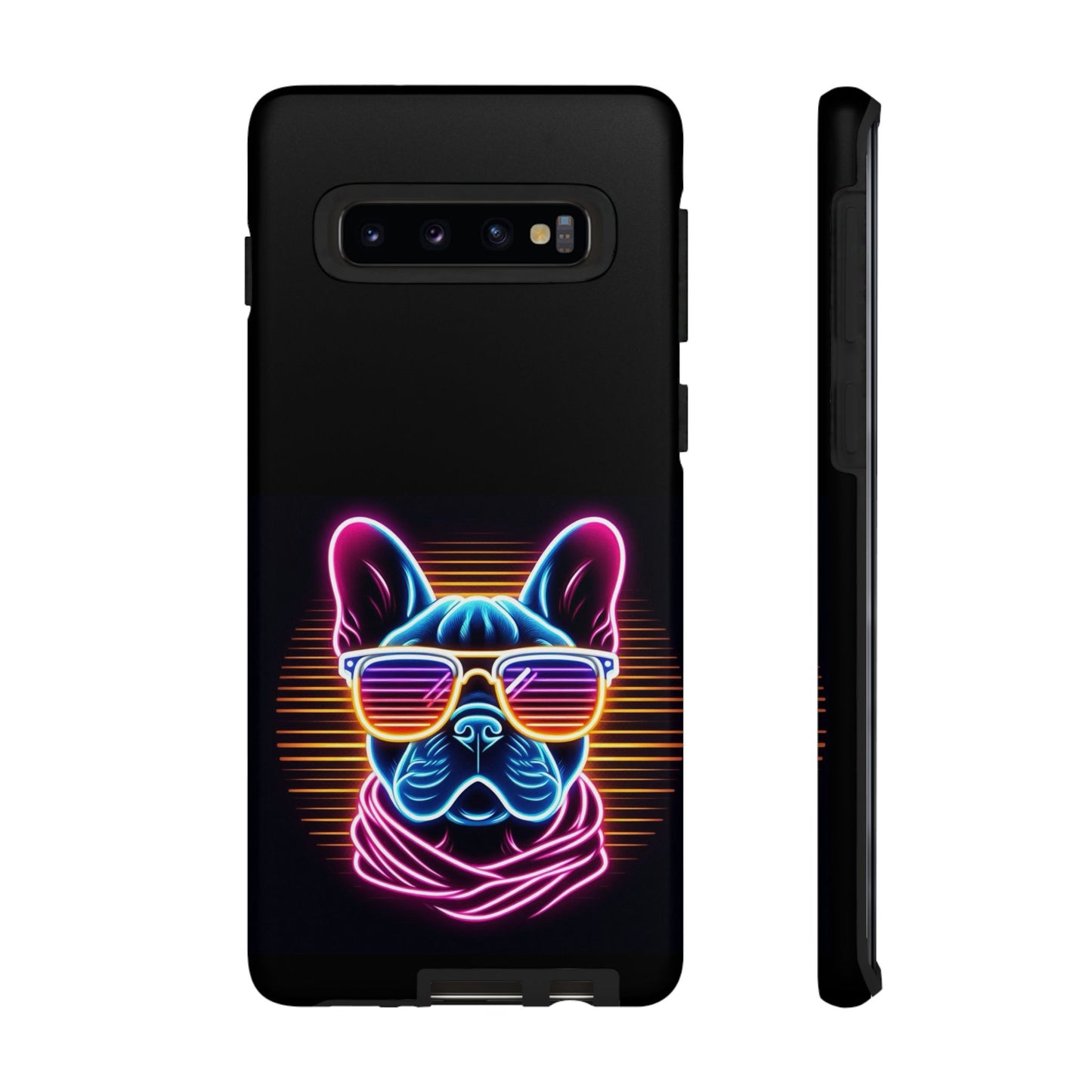 Neon French Bulldog Phone Case