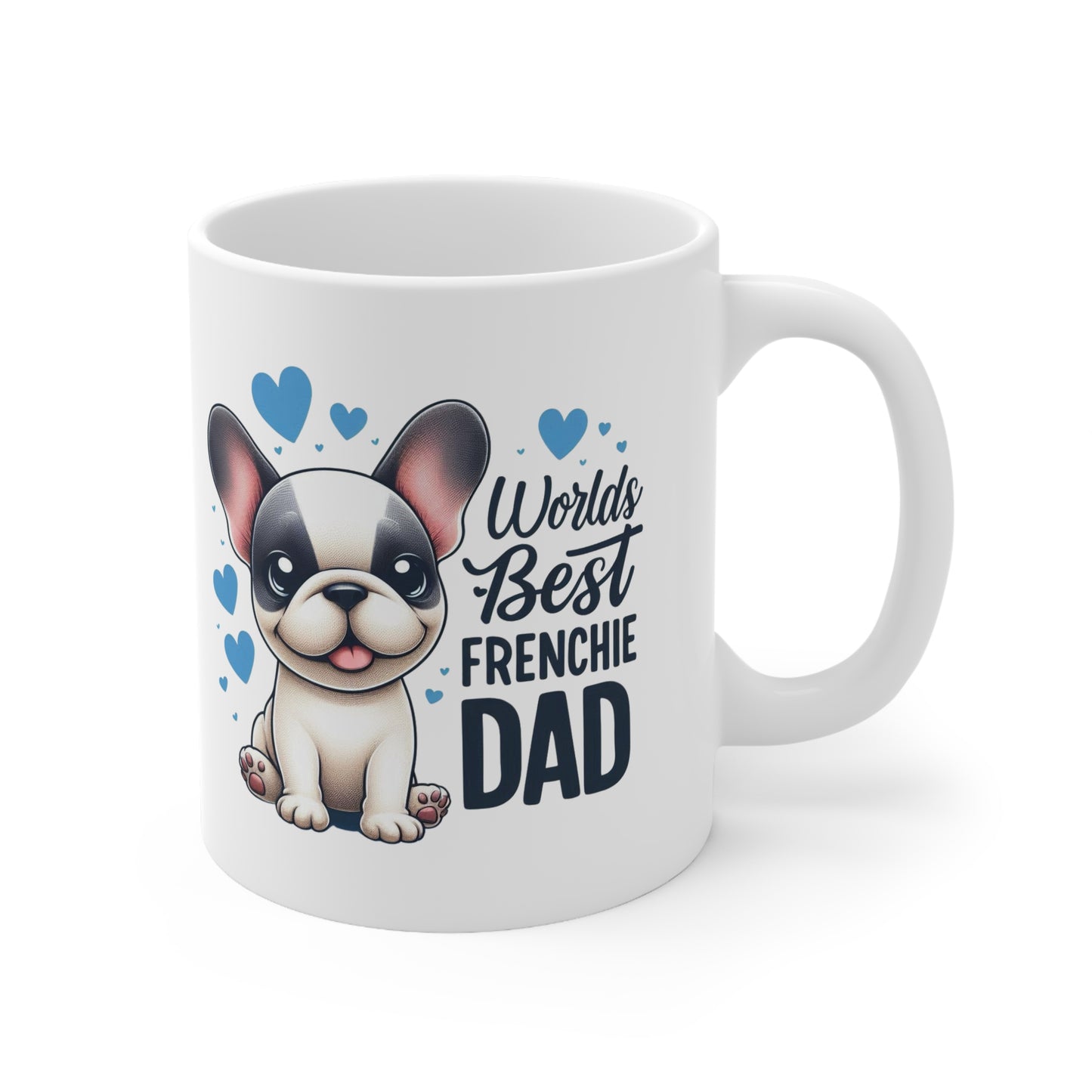 World's Best French Bulldog Dad Mug