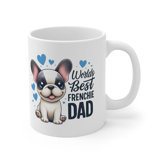 World's Best French Bulldog Dad Mug