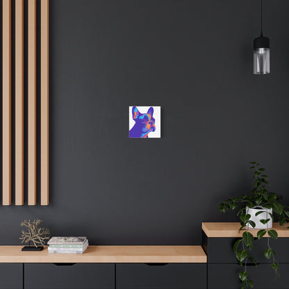 Artistic French Bulldog Canvas
