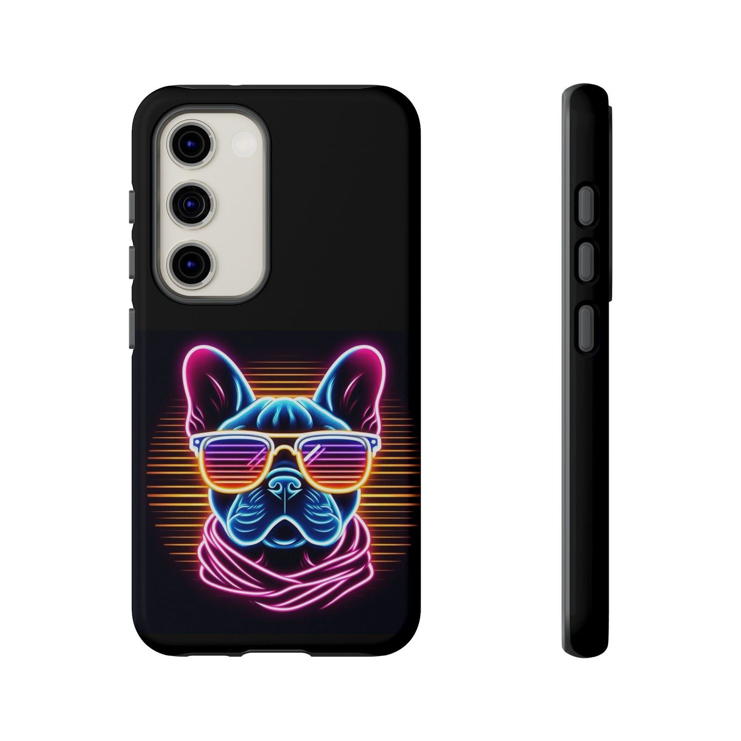 Neon French Bulldog Phone Case