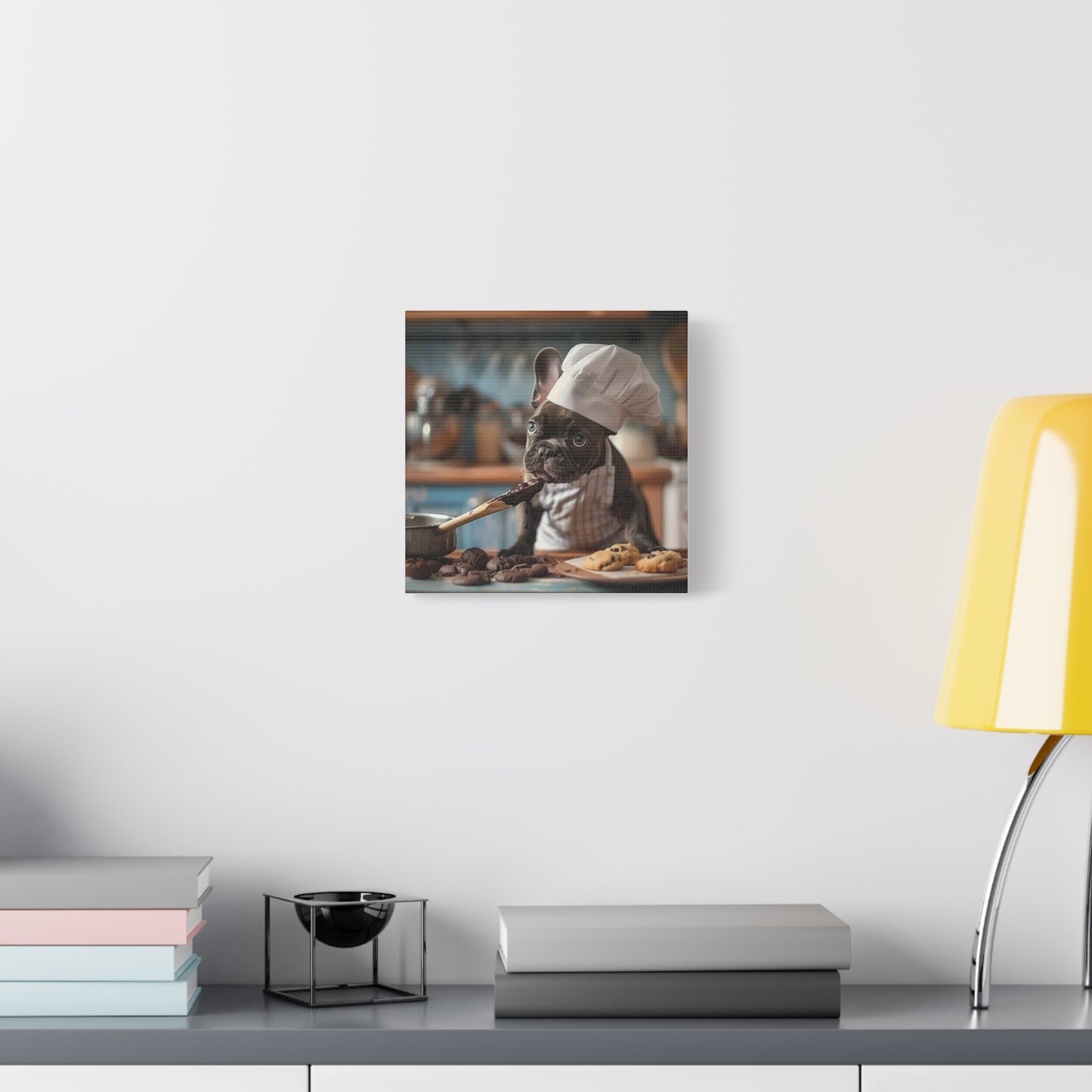 French Bulldog Kitchen Canvas