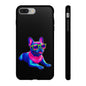 Neon French Bulldog phone case