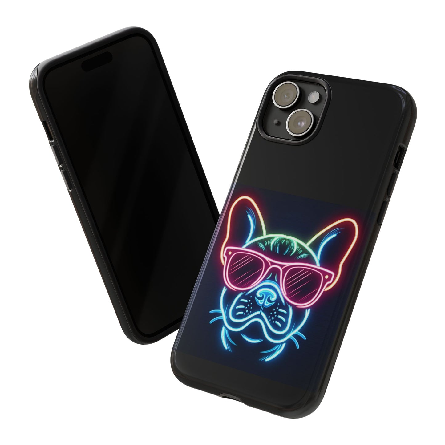 Neon French Bulldog Phone Case